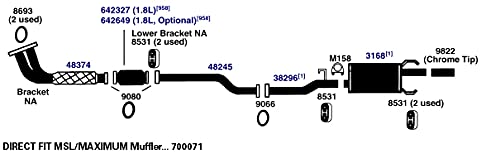 AP Exhaust 8693 Gasket Products AP Exhaust