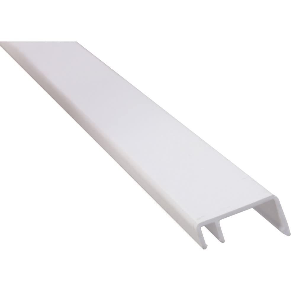 8 foot JR Products White Hehr Style Screw Cover 11471
