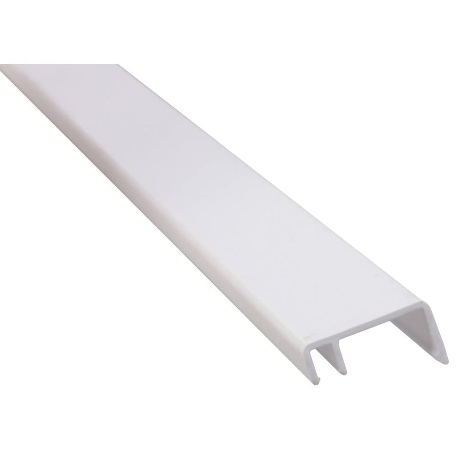8 foot JR Products White Hehr Style Screw Cover 11471