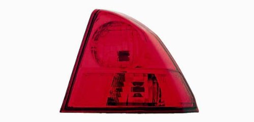 Pilot Tail Lamp Lens & Housing Passenger Side (11-5877-01) Automotive