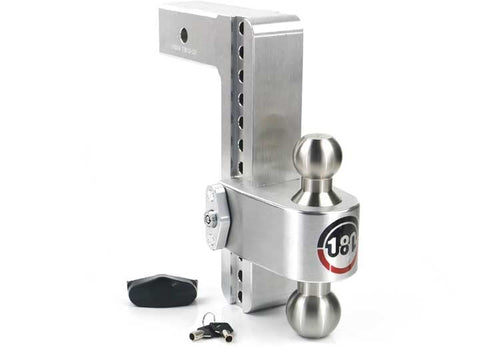 Drop Hitch Receiver Weigh Safe LTB10-2.5-03: 2.5 Inches Adjustable