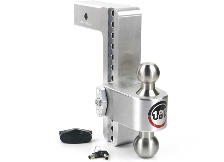 Drop Hitch Receiver Weigh Safe LTB10-2.5-03: 2.5 Inches Adjustable