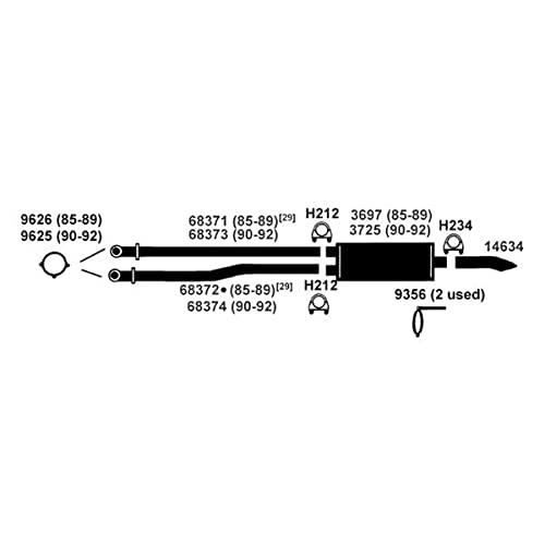 Exhaust Pipe AP Exhaust 28810