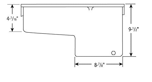 9.50" Moroso Oil Pan for Chevy Small-Block Engines