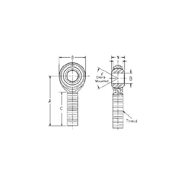 CML5 QA1 Tie Rod End