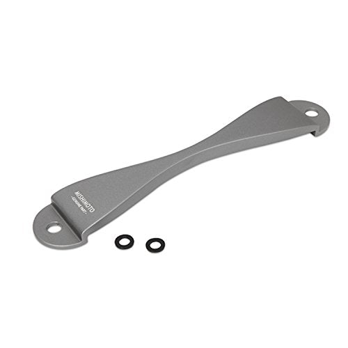 Mishimoto CNC Battery Tie Down Fits Subaru MMTD-SUB-A Silver