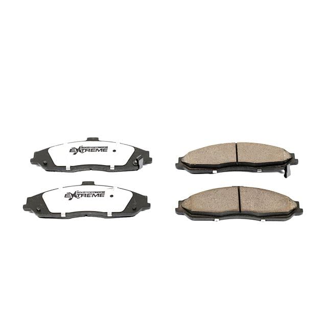 Power Stop Z26 Brake Pad Set Street Warrior For Cadillac XLR 2004-2009 Chevrolet Corvette 1997-2013 Pontiac GTO 2005-2006 [Model Specific] Z26-731