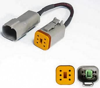 Adapter Dynojet For Autotune 6 Pin To 4 Pin