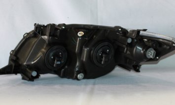 Right TYC Headlight Assembly Compatible with 2009-2010 Toyota Corolla