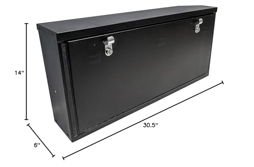 Lockbox Tuffy Security Products | Tailgate Premium Storage for Jeep Wrangler JK | 2007-2018