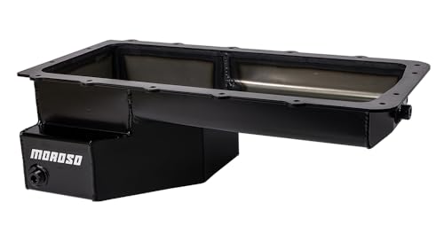 Moroso Steel Swap Oil Pan 20575, Fits Ford 5.0 Coyote Engines, 79-04 and newer Mustang