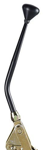 GM 700-R4 CO Shifter Black 10" Single Bend Lever Mushroom Knob