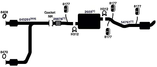 Exhaust Pipe New for Tahoe Yukon Escalade