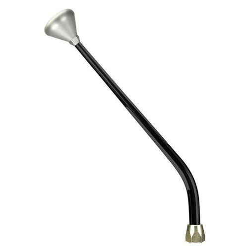 ES Shifter Lokar Performance Products Ford 6R80 Black 16" Single Bend Lever Mushroom Knob