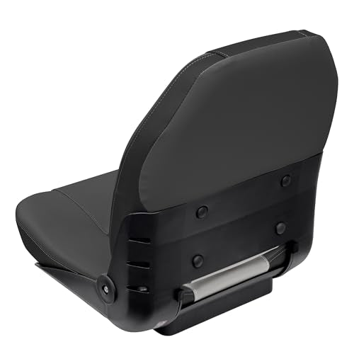 Quantum Series Wise Fold Down Fishing Boat Seat, Jazz Black/Marble Grey/Charcoal 3340-1788