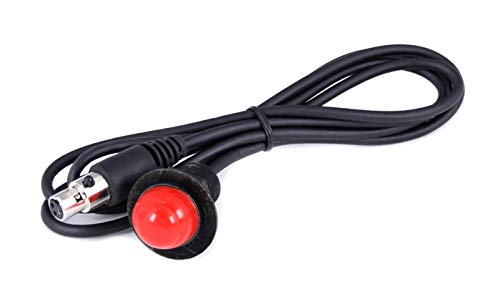 Push-to-Talk Cable (PTT) Mountable with 48" Straight Cord for Intercoms by Rugged Radios
