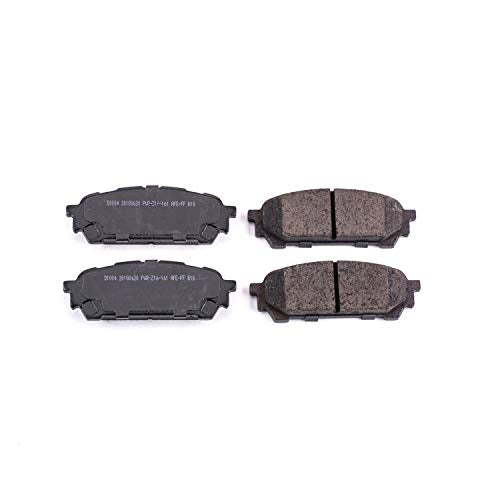 Z16 Evolution Power Stop Rear Ceramic Brake Pads For Saab 9-2X 2005-2006 | Subaru Forester 2003-2008 | Subaru Impreza 2003-2007 [Vehicle Specific]