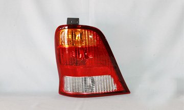 Passenger Side Pilot Automotive Tail Lamp Lens and Housing