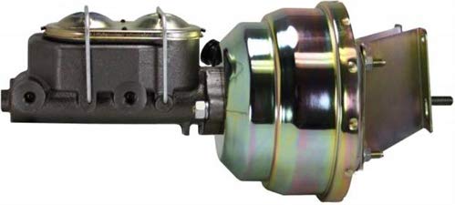 Compact-10 Series LEED BRAKES 8 Inch Dual Power Booster With 1-1/8In Bore Master Zinc Plated