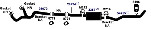 Exhaust Gasket AP Exhaust 8771