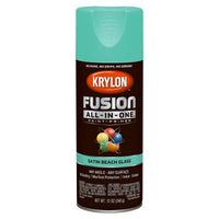 Fusion Spray Paint + Primer All-In-One, Satin Beach Glass, 12-oz. - Quantity 6