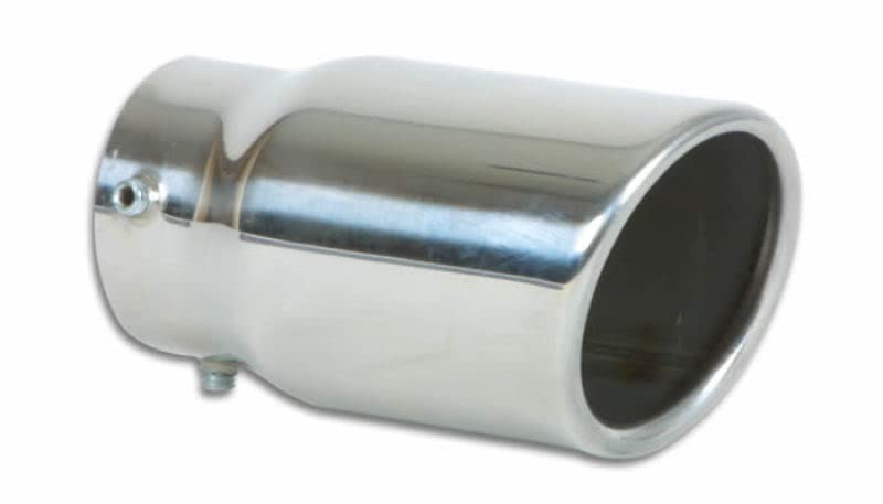 Vibrant 1505 Vibrant 2.5" Round Stainless Steel Bolt-On Tip