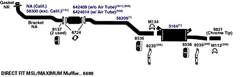 Exhaust Hanger AP Exhaust 8137