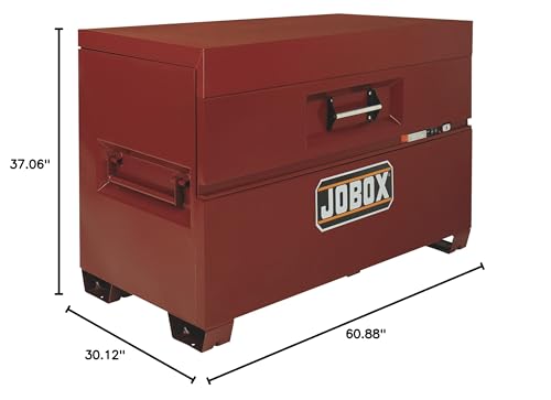 Piano Box JOBOX Jobsite, 60-7/8" W x 30-1/8" D x 37-11/16" H, Brown