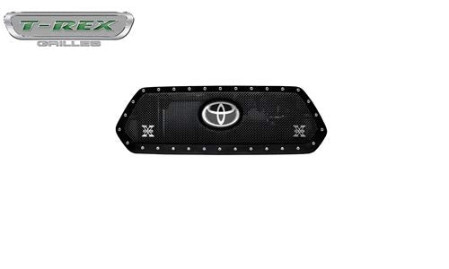 X-Metal Grille 2018-2022 Tacoma, Black, 1 Pc, Insert, Chrome Studs, Does Not Fit Vehicles with Camera - PN #6719511