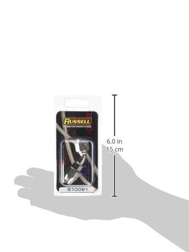 Endura Edelbrock 610091 Anodized Aluminum -6AN 45-Degree Hose End