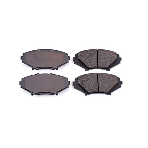 Power Stop Z16 16-1009 Evolution Front Ceramic Brake Pads For Mazda RX-8 2004-2011 [Model Specific]