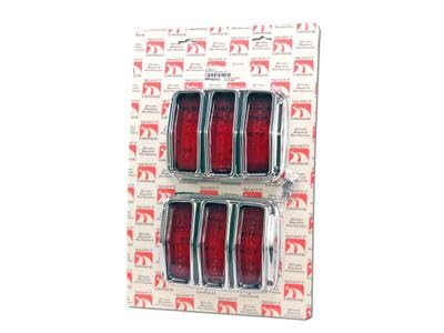 KIT-ELC-3 Scott Drake 1965-1966 Taillight Bezel Kit