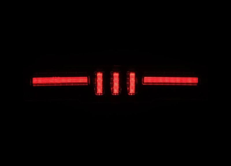 21-24 Toyota GR86 / 21-24 Subaru BRZ AlphaRex NOVA-Series Prismatic LED Fourth Brake Light Blk Smoke