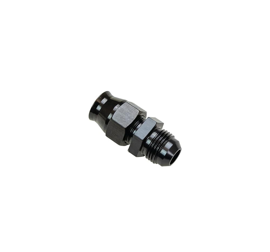 Black Moroso Compression Fitting Adapter, #8 Male to 1/2 "Tube
