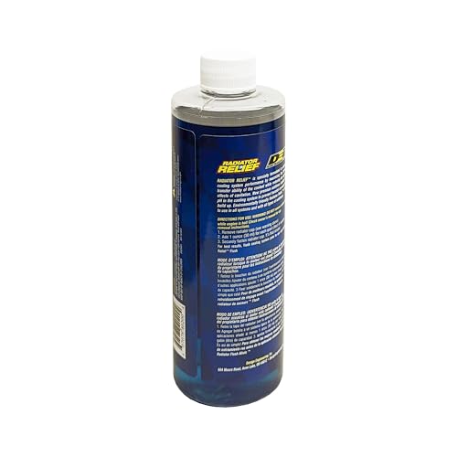 Design Engineering Engine Coolant Radiator Relief Coolant Additive for Cars, Trucks, RVs, Motorcycles & More Reduces Engine Temps Up to 30°F 16 oz.