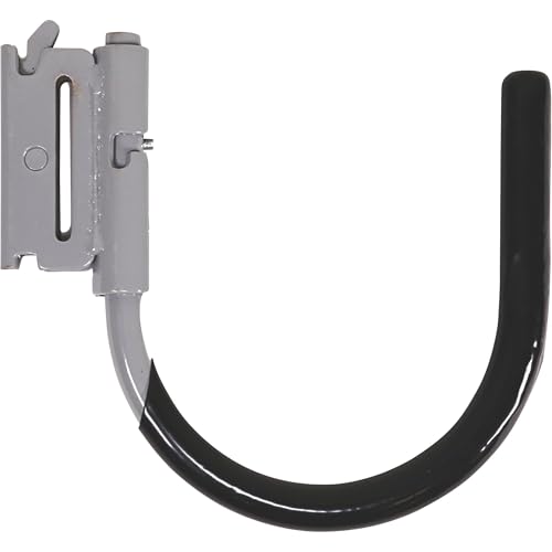 Safety Rotating 'J' Hook - Grey Powder Coat 1 Pk