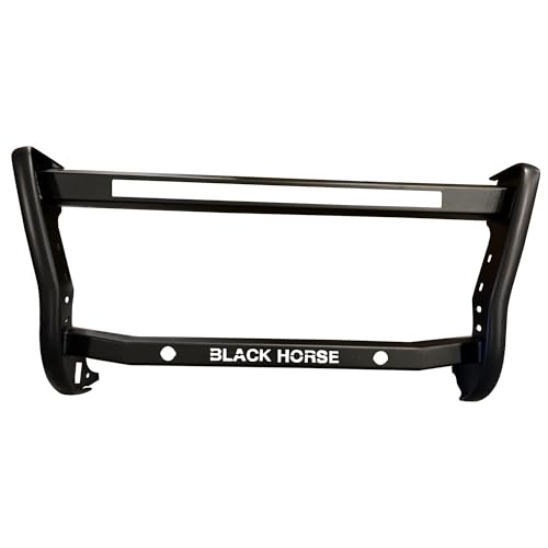 Rambler Black Horse Grille Guard Modular Black Compatible with 2024-2025 Ford Ranger-RAG3F11