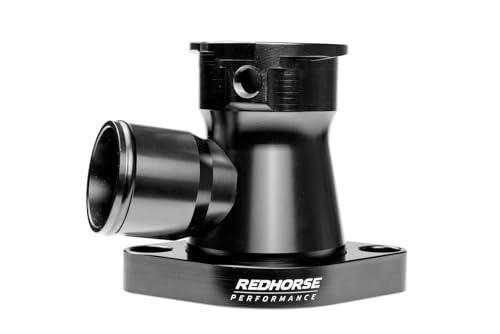 Performance Redhorse 4910-383-20-2 Aluminum Filler Neck (Black), 1 Pack