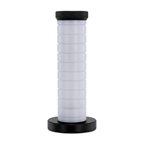 Mishimoto Grip Shift Knob, White/Black MMSK-BMXBKWH