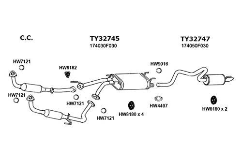HW4508 Ansa - Exhaust Clamp