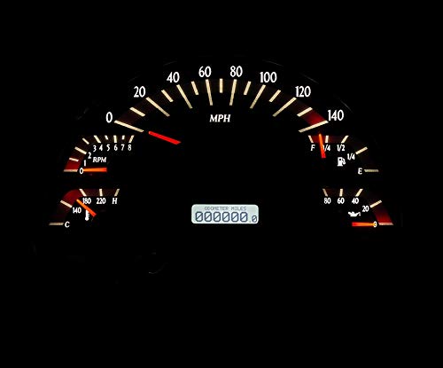 Dakota Digital VHX System Compatible with 1949-50 Oldsmobile - Black Alloy Style Face w/White Display