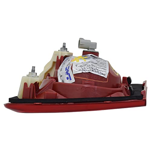 Left TYC Tail Light Assembly Compatible with 2008-2012 Chevrolet Malibu
