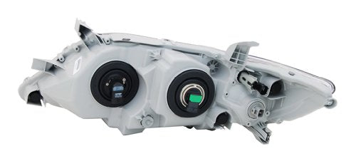Right Headlight Assembly TYC Compatible with 2010-2011 Toyota Camry