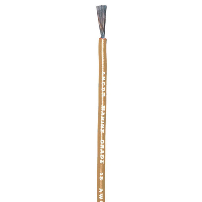 103810 ANCOR MARINE GRADE Tinned Copper Wire, 14 AWG (2mm2), Tan - 100ft