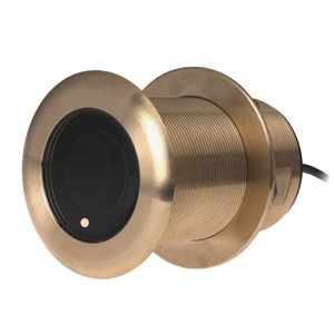 Bronze Garmin Thru-Hull Transducer with Depth & Temperature (20° tilt, 8-pin) - B75H
