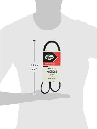 Micro-V Gates K040445 Serpentine Drive Belt