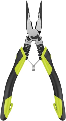 8-1/2" Performance Tool Multifunction Long Nose Pliers - W86507