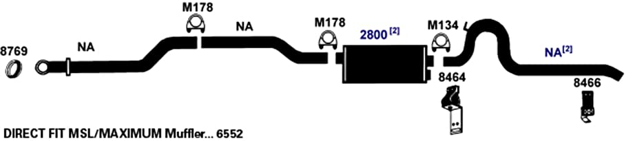 Exhaust Gasket AP Exhaust 8769