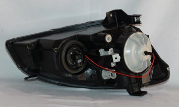 Left TYC Headlight Assembly Compatible with 2005-2006 Nissan Altima