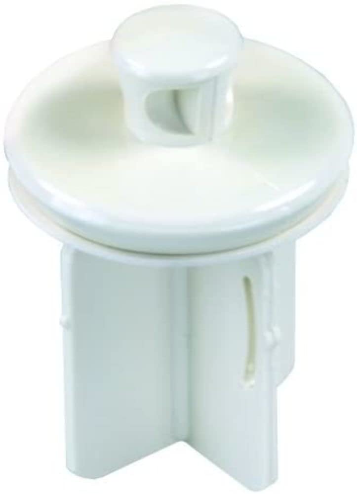 Four-Stem JR Products 95225 Pop-Up Stopper - Parchment (5)